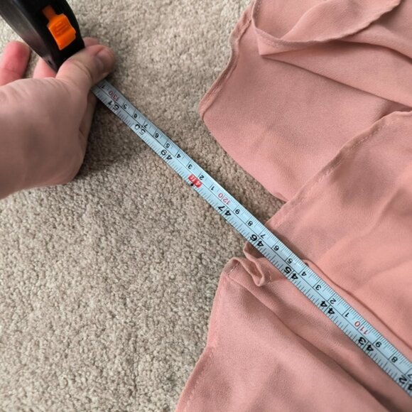 Show Me Your Mumu Godshaw Goddess Gown Rosebud Chiffon Barbie Maxi Dress L - Picture 7 of 8